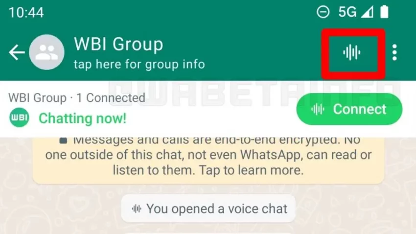 Whatsapp Release Group Voice Chats